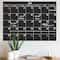 RoomMates Chalk Calendar Peel & Stick Giant Wall Decal